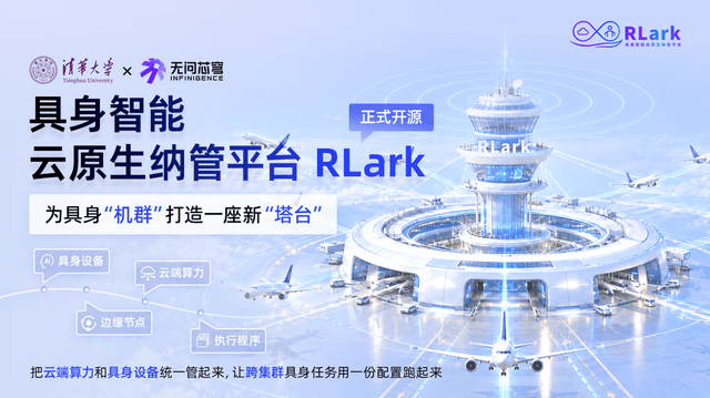 5分钟完成机器人纳管、10秒启动跨集群任务，清华大学联合无问芯穹开源具身智能云原生平台RLark