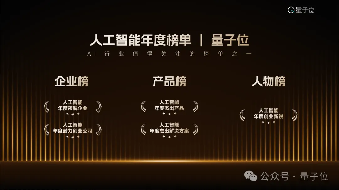 量子位2026人工智能年度榜单，正式启动！