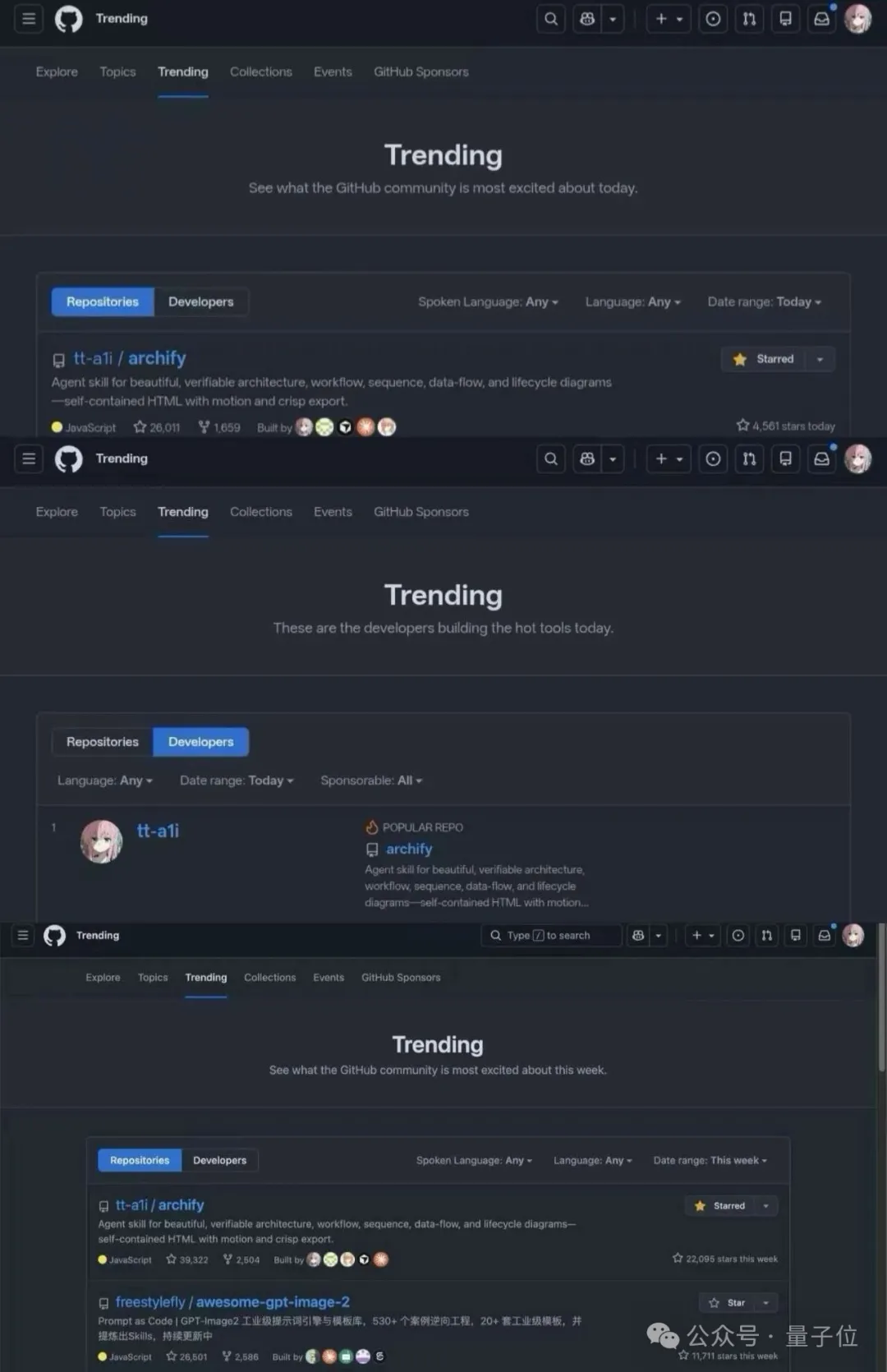 GitHub三榜第一背后，一个“专升本”工程师的十年
