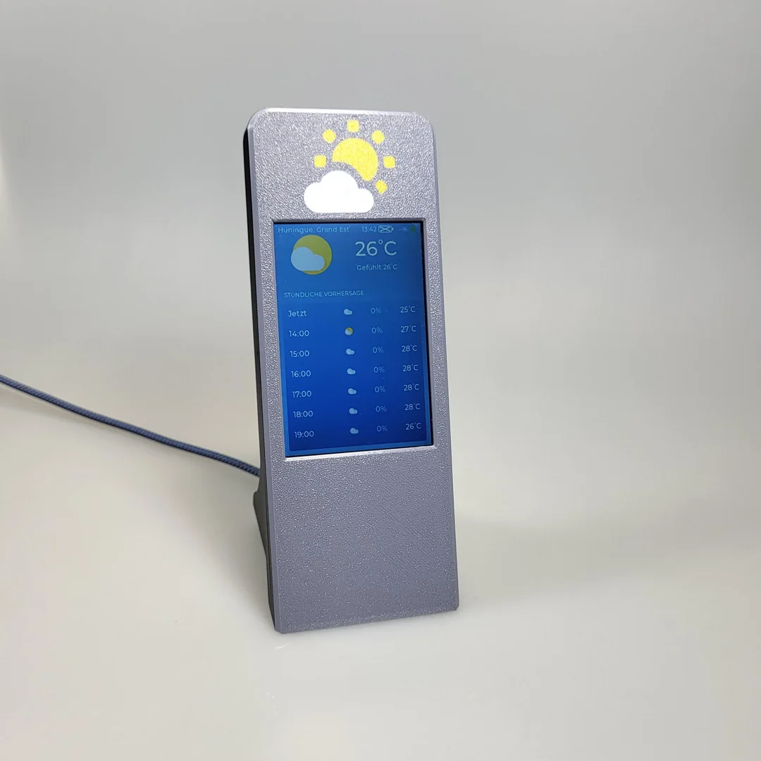 爱好者自制天气时钟：基于 Freenove FNK0103S 开发板、可选装人在传感器