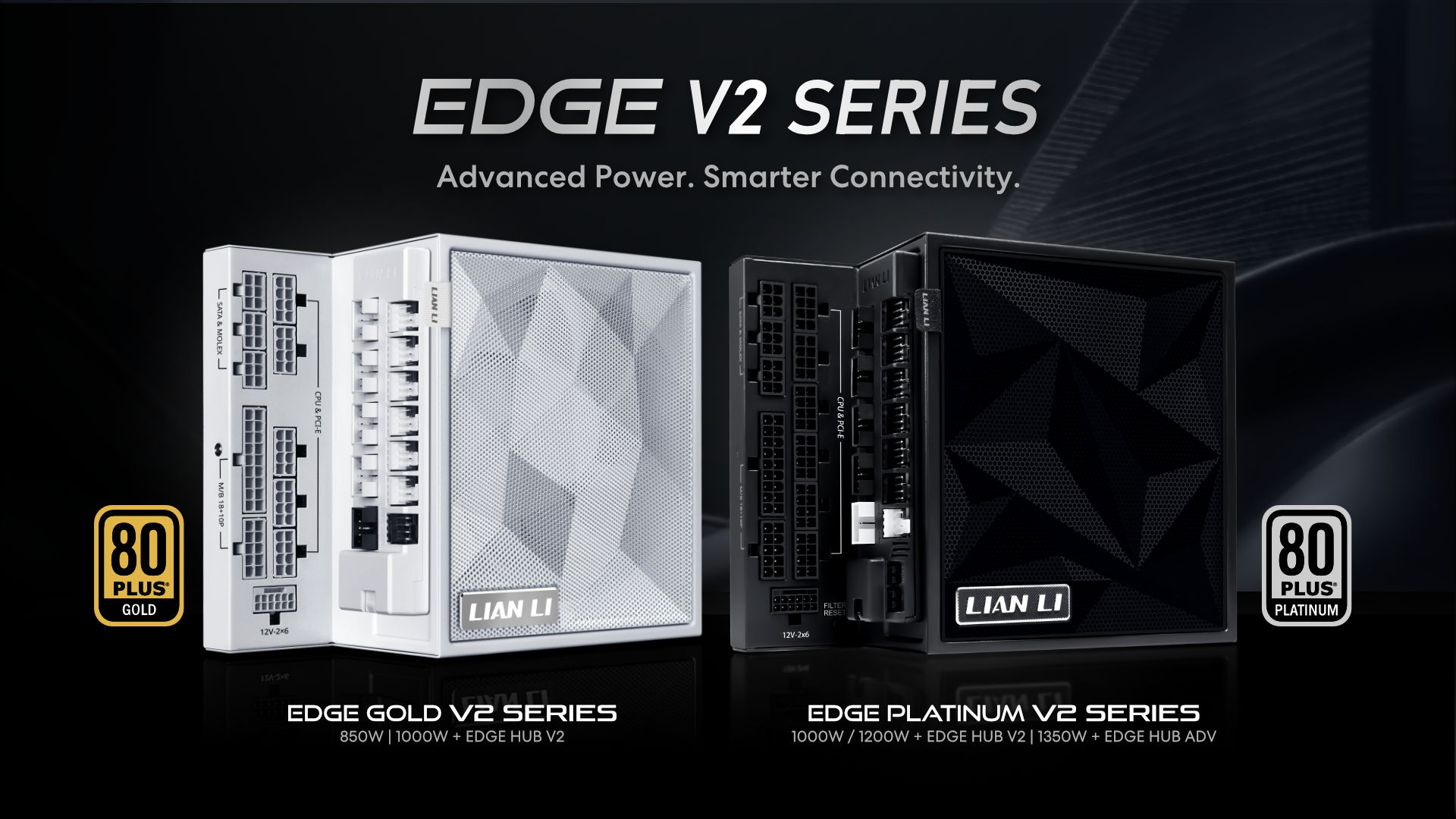 联力发布 Edge V2 系列电源:延续 L 型设计,调整功率组合