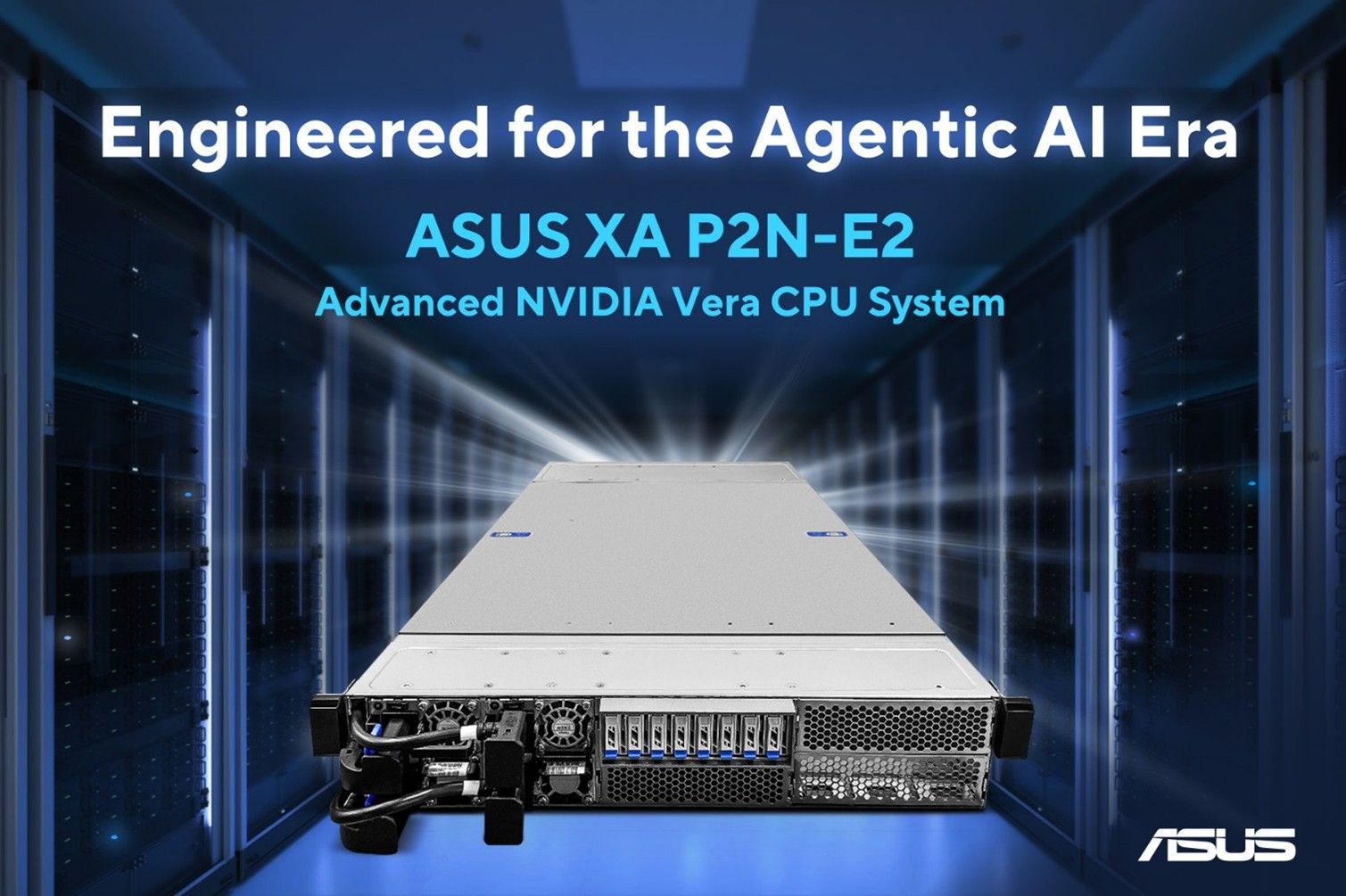 华硕发布 NVIDIA MGX 服务器 XA P2N-E2,支持 RTX PRO 6000 Blackwell 双卡