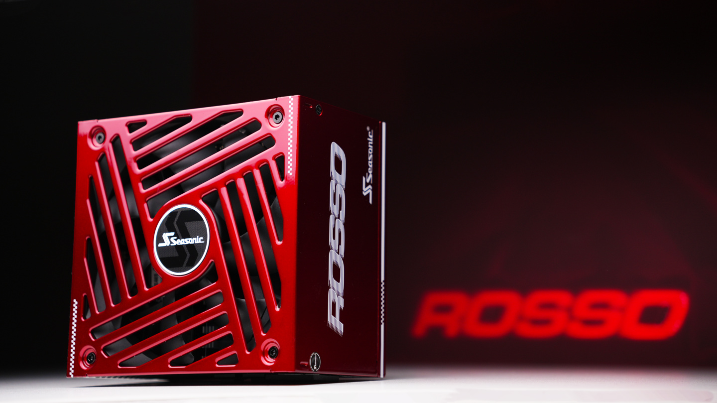 海韵 FOCUS PX-1000 ATX 3.1 (ROSSO) 电源发售:亮色金属朱红漆面,另有联名套装