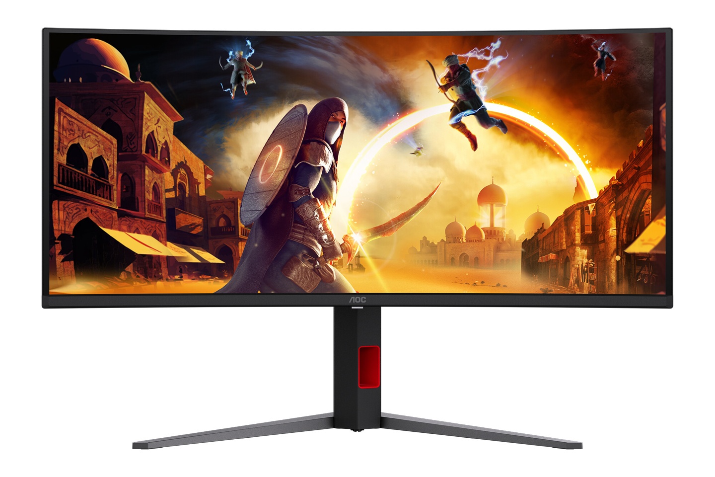 AOC 推出 1800R 曲面 QD-OLED 显示器 CU34G4ZD:34" WQHD 280Hz
