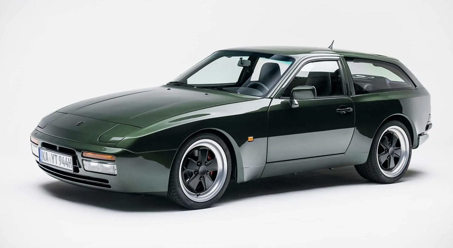 德国改装公司将经典保时捷 Porsche 944 轿跑改造为猎装车，全球限量 10 台