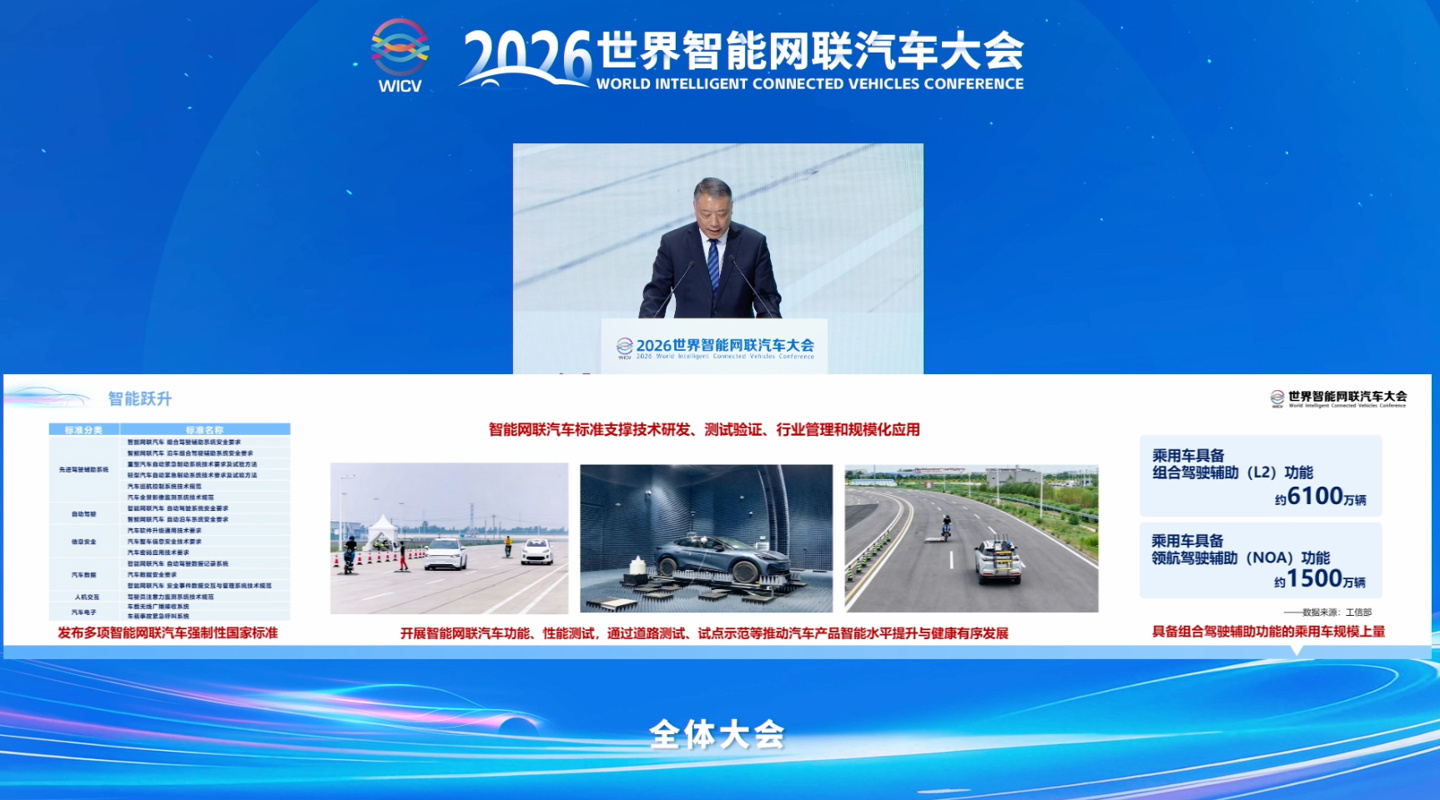 我国具备 L2 功能乘用车超 6000 万辆，工信部称稳妥有序扩大智能网联汽车场景应用