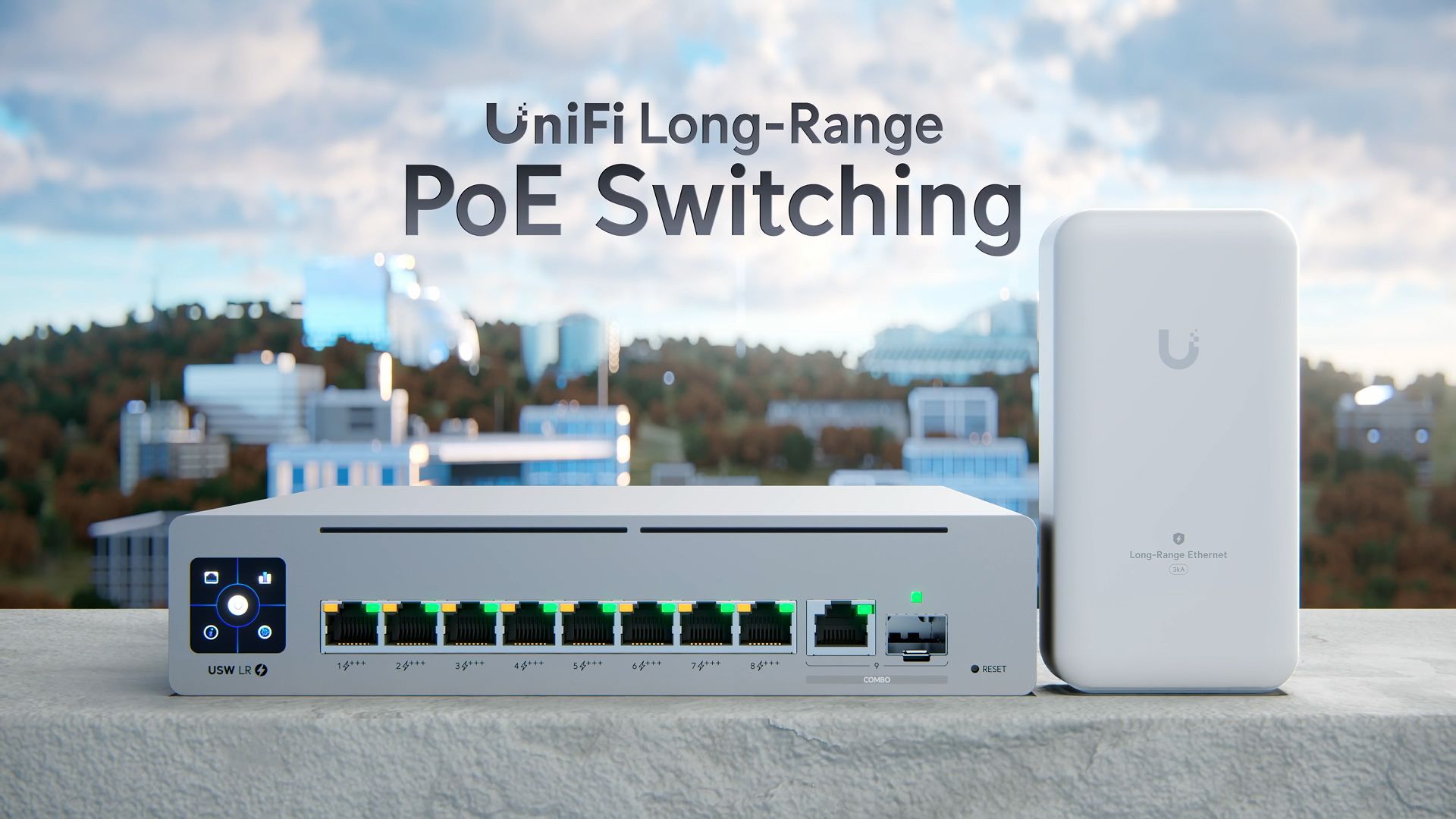 Ubiquiti 推出 UniFi 长距离交换机,可在 800m 距离通过网线提供 13W 功率