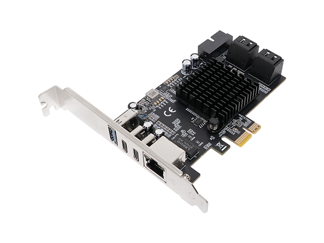 乐扩推出 PR51RX3 扩展卡：PCIe Gen4 ×1，提供 USB、RJ-45、SATA