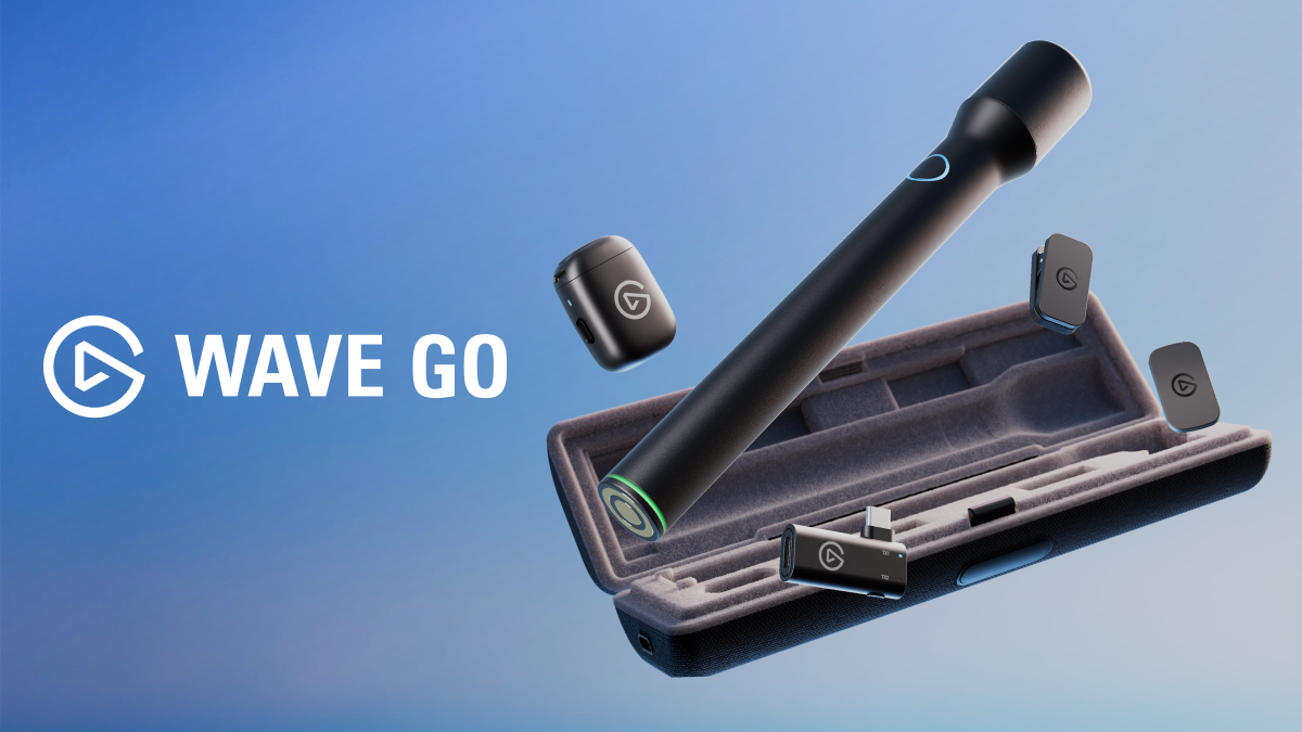 Elgato 首款无线麦克风 Wave Go 发布,支持领夹与手持模式