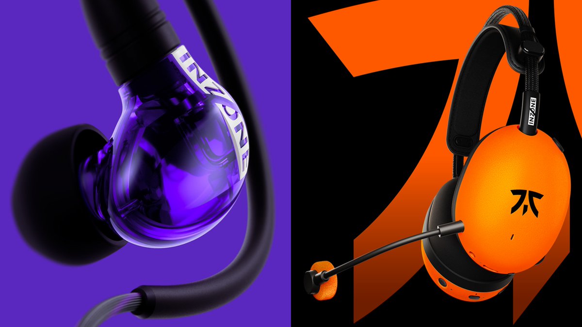 索尼推出玻璃紫款 INZONE E9、Fnatic 款 INZONE H9 II 游戏耳机