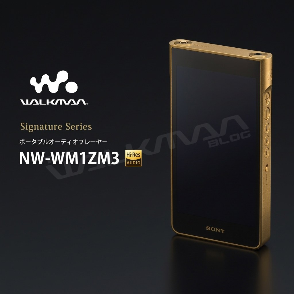 金砖三代:索尼意外泄露旗舰级音乐播放器新品 WM1ZM3、WM1AM3