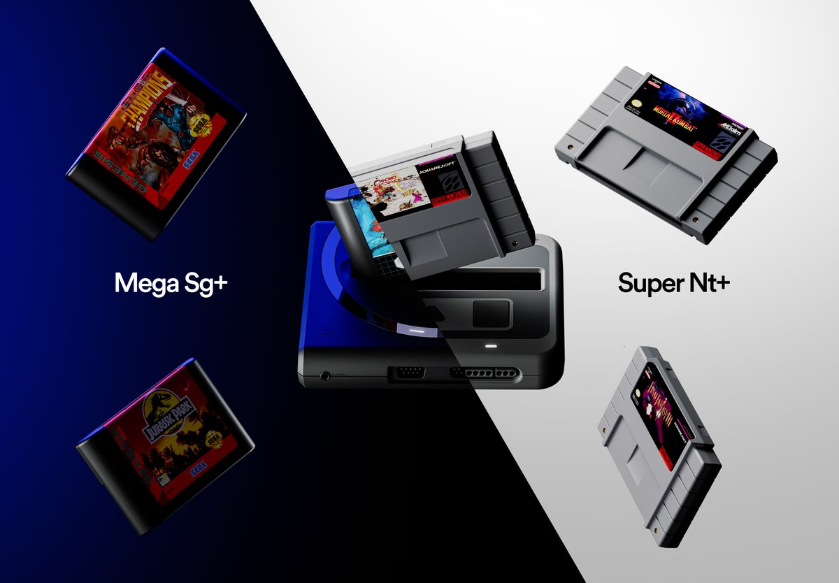 Analogue 公布 Super Nt+ / Mega Sg+ 复古游戏主机:提供无线连接支持