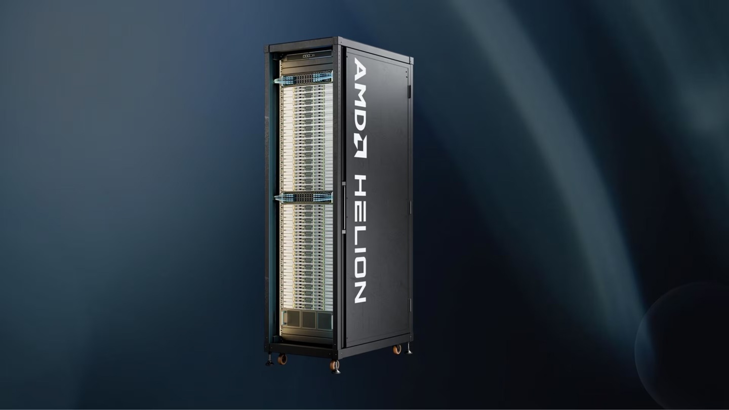 AMD 发布智能体 AI 计算机架 Helion,纯 CPU 版本可扩展至 32,768 核心