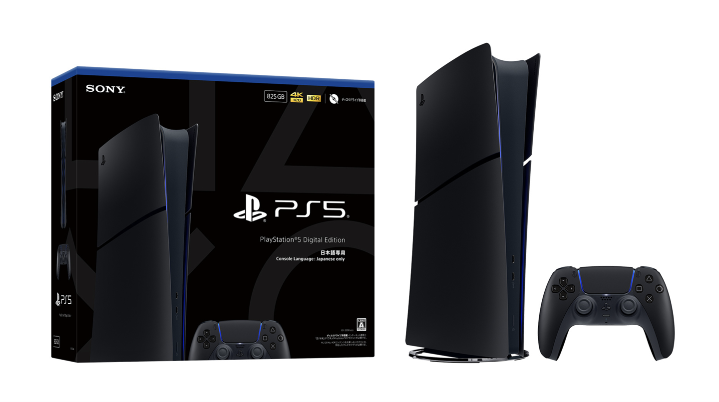 索尼在日本市场推出“午夜黑”配色版 PS5 Slim 数字版锁区机型,11 月 19 日发售
