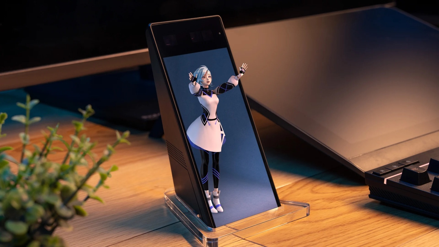 索尼公布紧凑型裸眼 3D 显示器 ELF-MN1,6" 1080×2160 470nits
