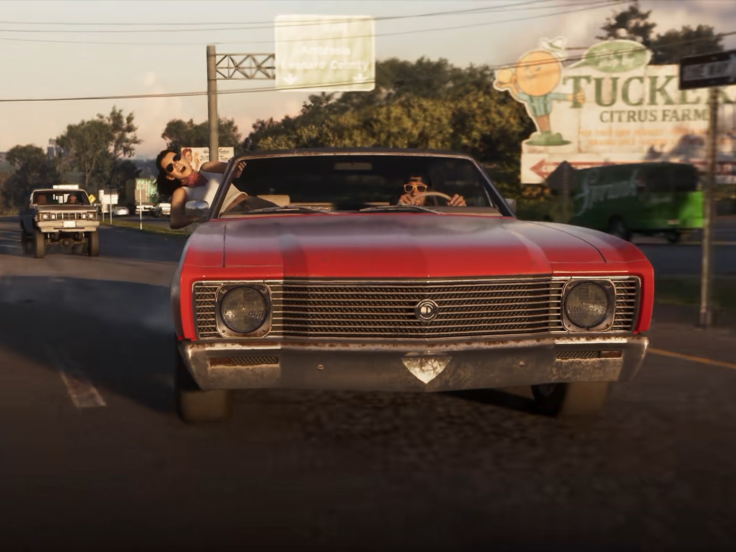 在拍《GTA 6》游戏真人预告?“罪恶都市”车队现身美国迈阿密街头
