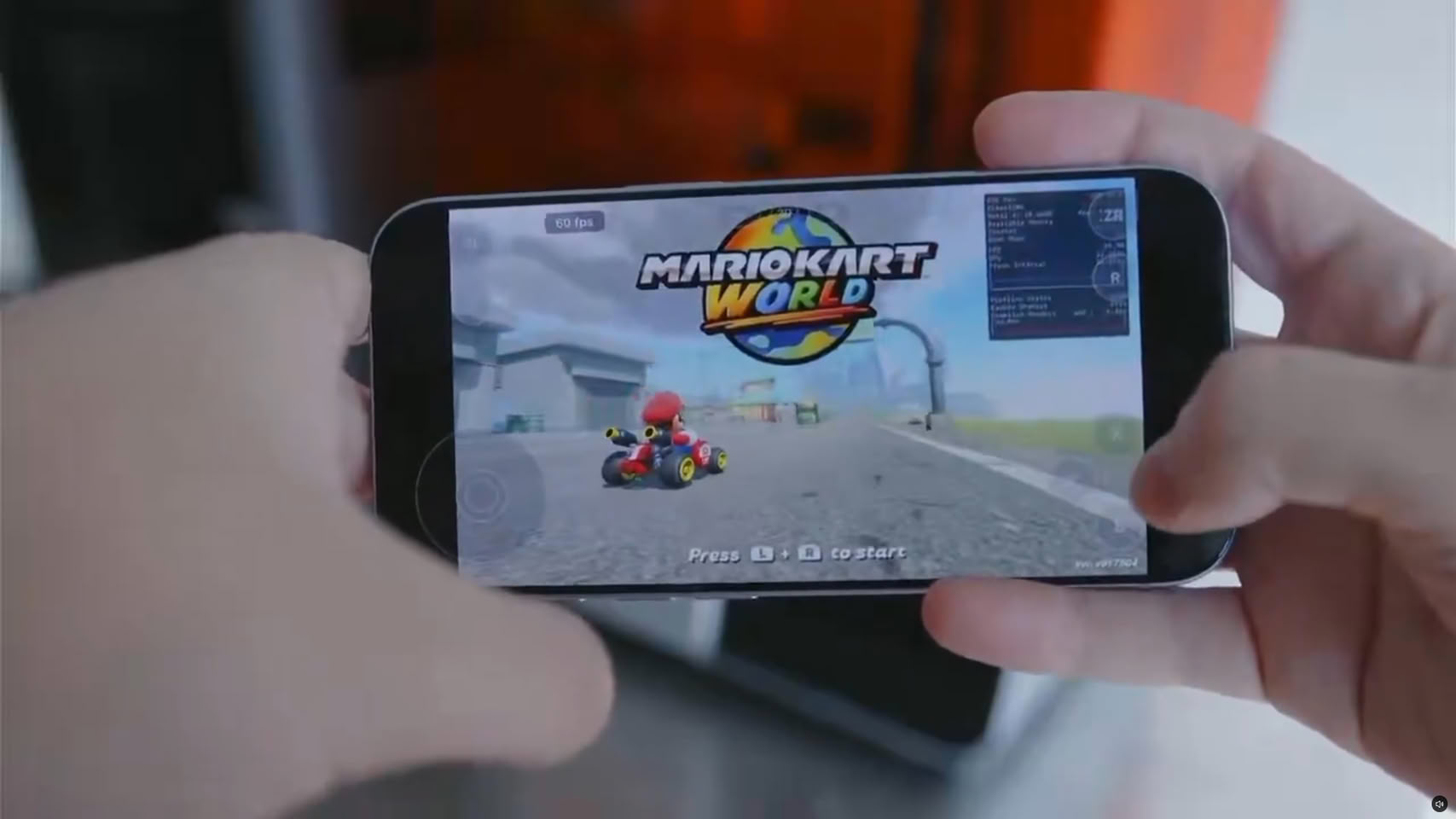 Switch 2 独占游戏《马力欧卡丁车世界》已在苹果 iPhone 18 Pro 上演示运行