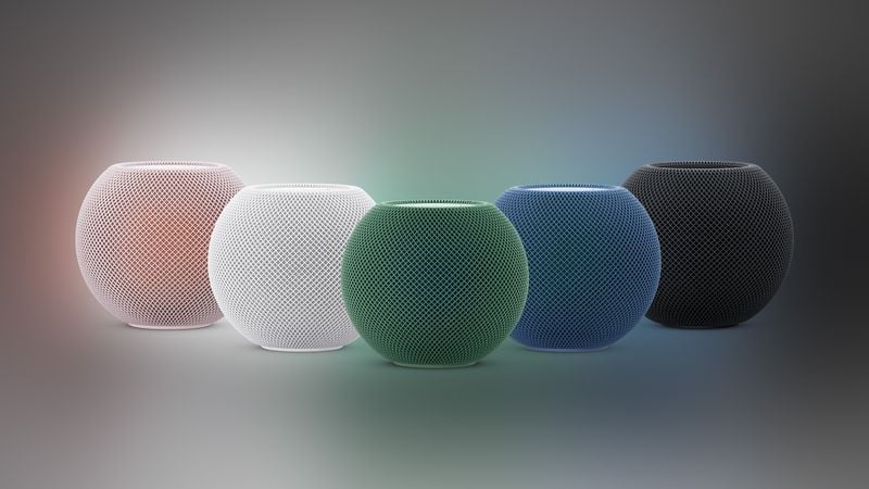 苹果 HomePod mini 2 曝光:延续现有设计、新增绿 / 粉 / 黑三色