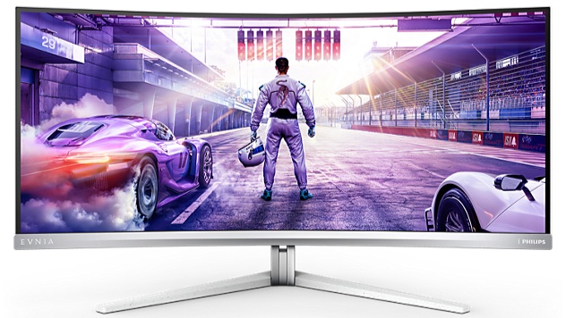 飞利浦 Evnia 34M2C8600P 显示器发布:RGB 条纹子像素 QD-OLED,1800R UWQHD 280Hz
