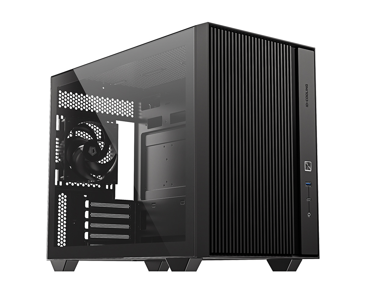 ID-COOLING 预告 FLOW 500:前置电源 M-ATX 兼容机箱,10 月见