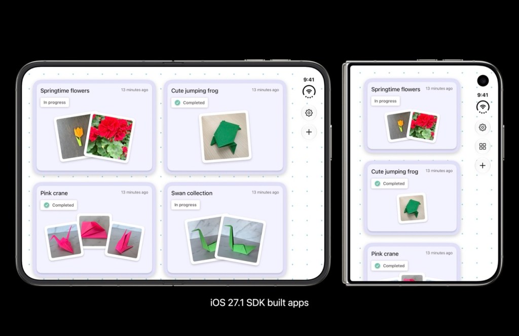 消息称苹果首款折叠 iPhone Duo 原生 iOS 27.1 不支持并行播放 2 个视频