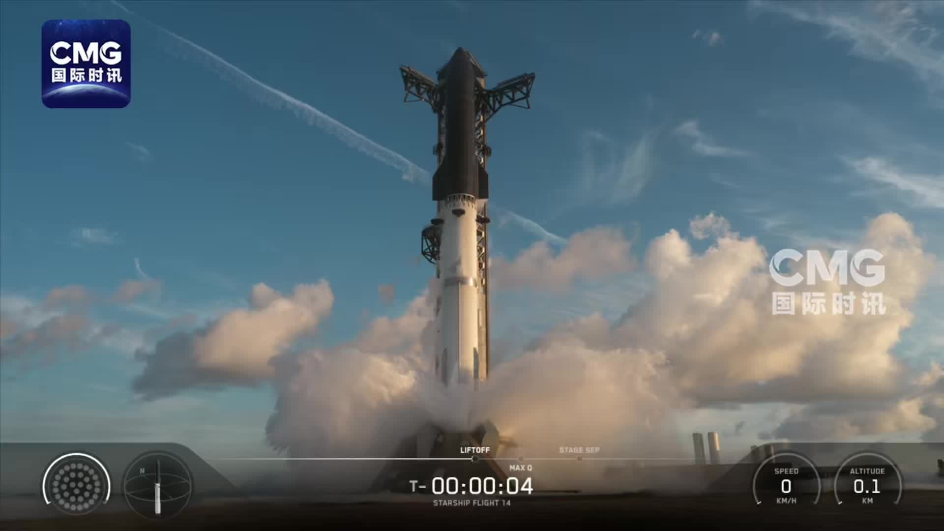 马斯克 SpaceX 星舰开启第 14 次试飞:首次挑战入轨并部署 26 颗卫星