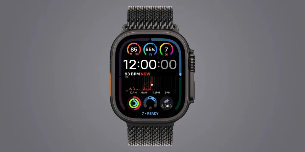 苹果 Apple Watch Ultra 4 部分表盘现支持“身体状态准备指数”评分
