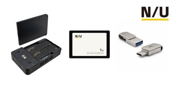 Nextorage 子品牌 N/U 首批 3 款产品公布:阵列硬盘盒、SATA SSD、双口闪存盘