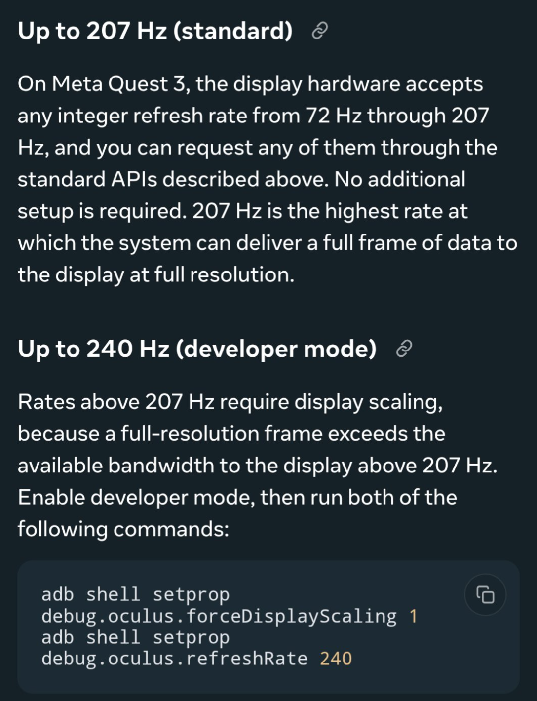 养成系头显:Meta 为 Quest 3 推送更新,解锁 240Hz 刷新率