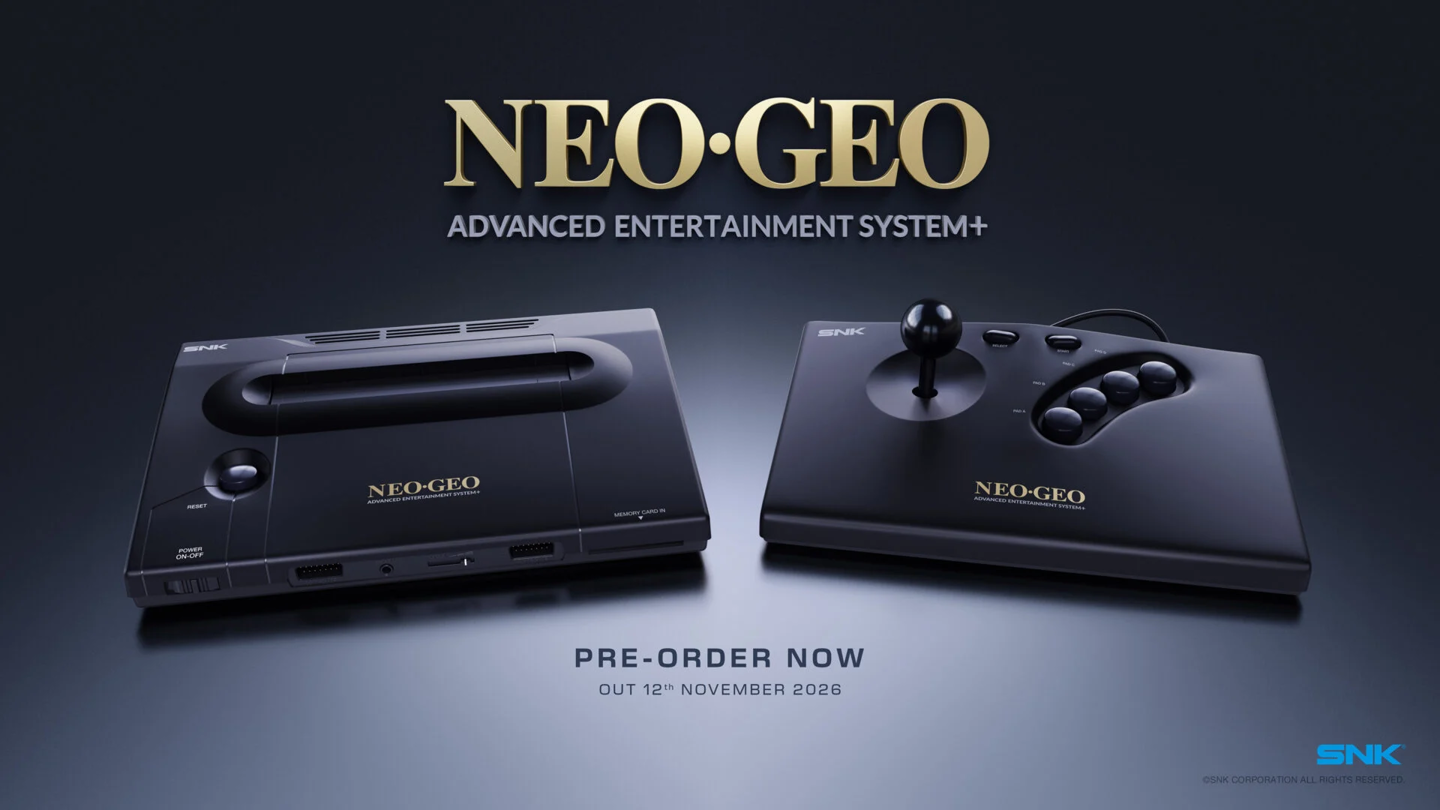 零部件短缺,SNK 复刻版 NeoGeo AES 主机将推迟至明年 9 月上市