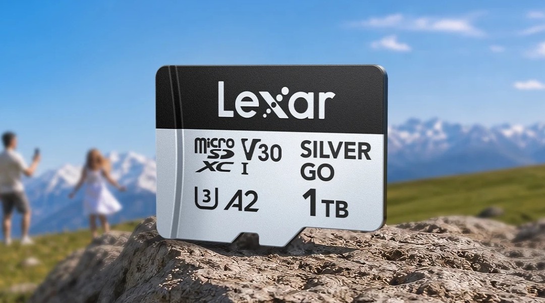 雷克沙推出 SLIVER GO microSD UHS-I 存储卡,读取可达 250MB/s