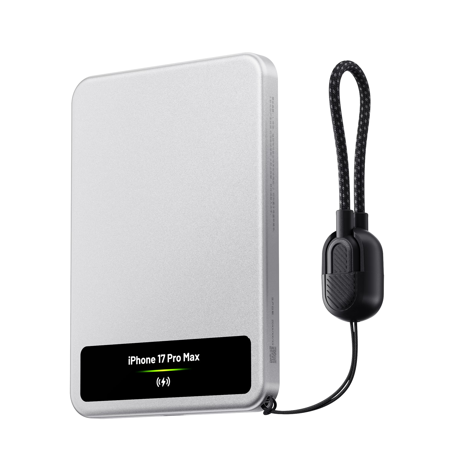 闪极推出 Vision Mag 带屏磁吸充电宝:15W 无线充 + 20W 有线充,5000mAh 电芯售 199 元