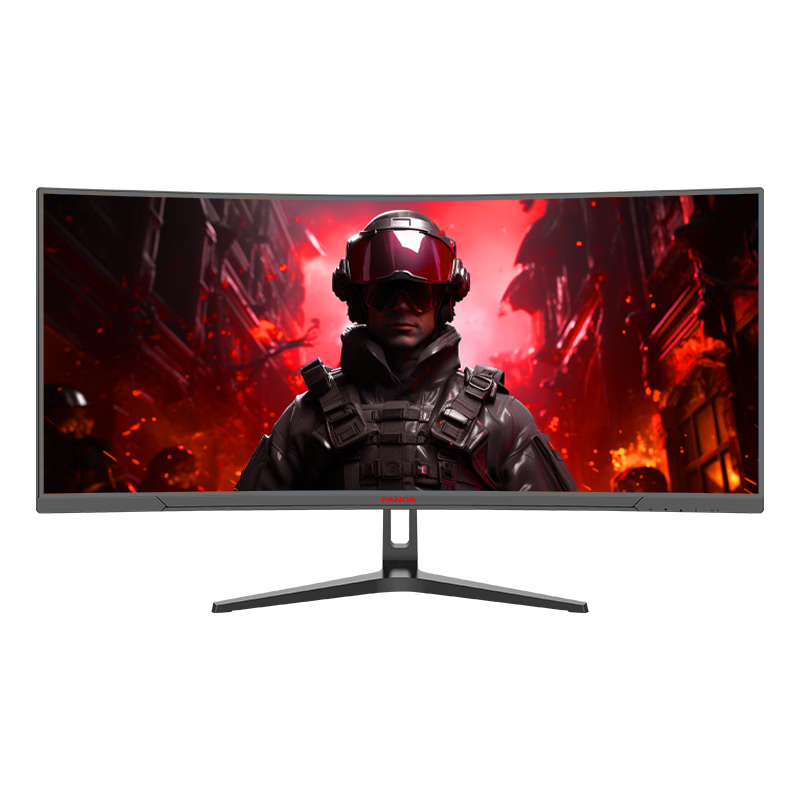 熊猫推出“MX34U6S”34 英寸带鱼屏显示器:1440P 200Hz 超频 VA 面板,1149 元