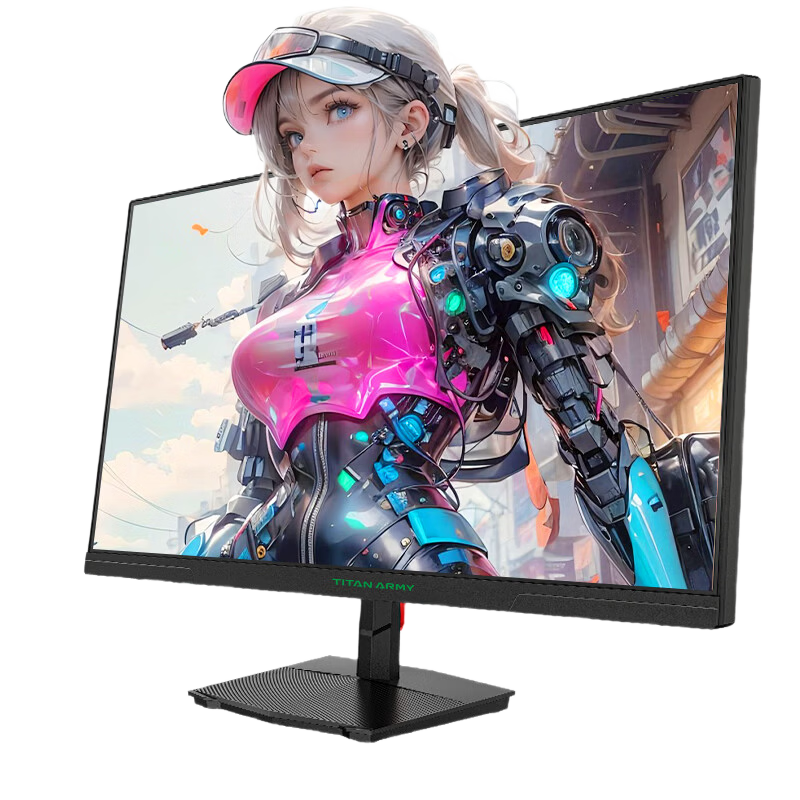 泰坦军团“P2511G+”24.5 英寸显示器发售:1080P 215Hz 超频,509 元