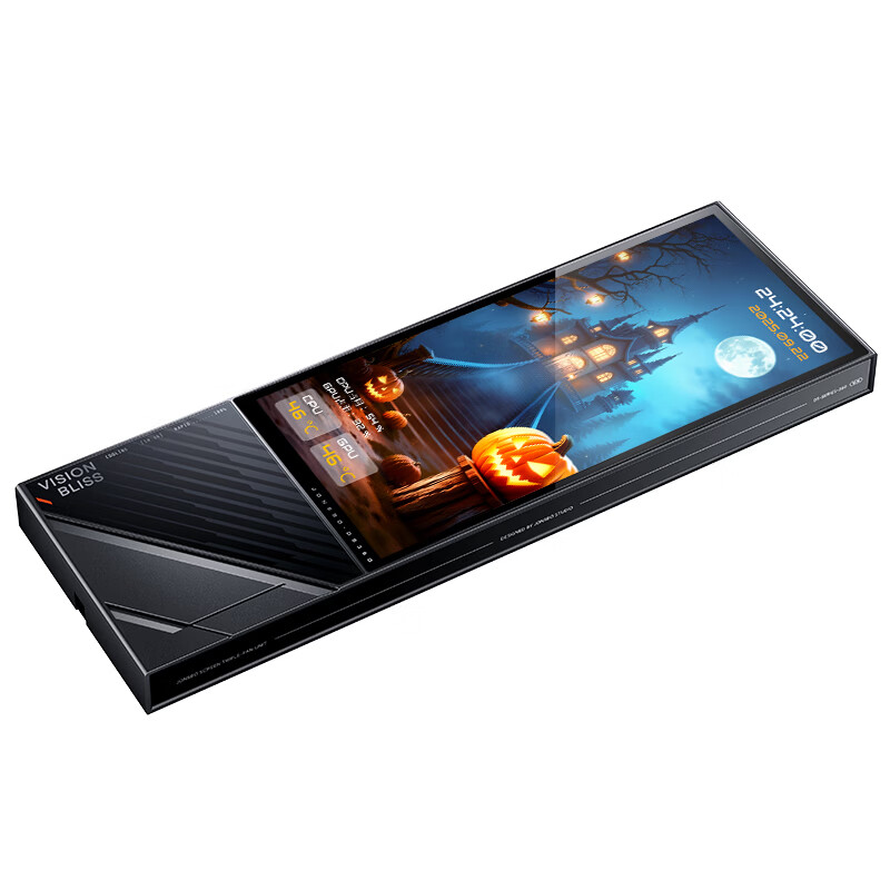 乔思伯推出 DS360 黑色机箱风扇副屏：配 10.36 英寸 60Hz LCD 面板，299 元