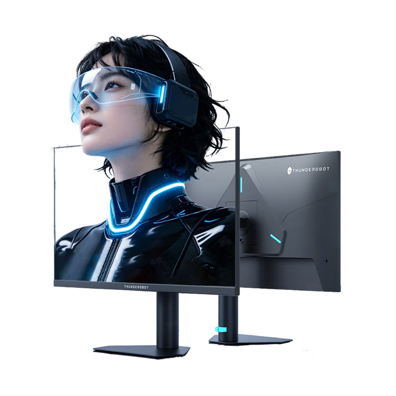 雷神黑武士“JQ24F260L-GT”23.8 英寸显示器发售：2K 260Hz，支持硬件圆偏光护眼，1110 元