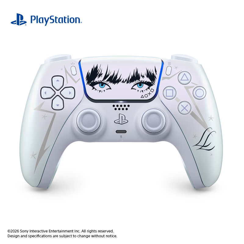 索尼 SIE 联名女星 Lisa 限量款 PS5 DualSense 手柄控制器国行发售,639 元